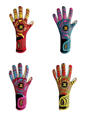 Penjaga gawang profesional Trobr Profesional mencuci sarung tangan empat warna